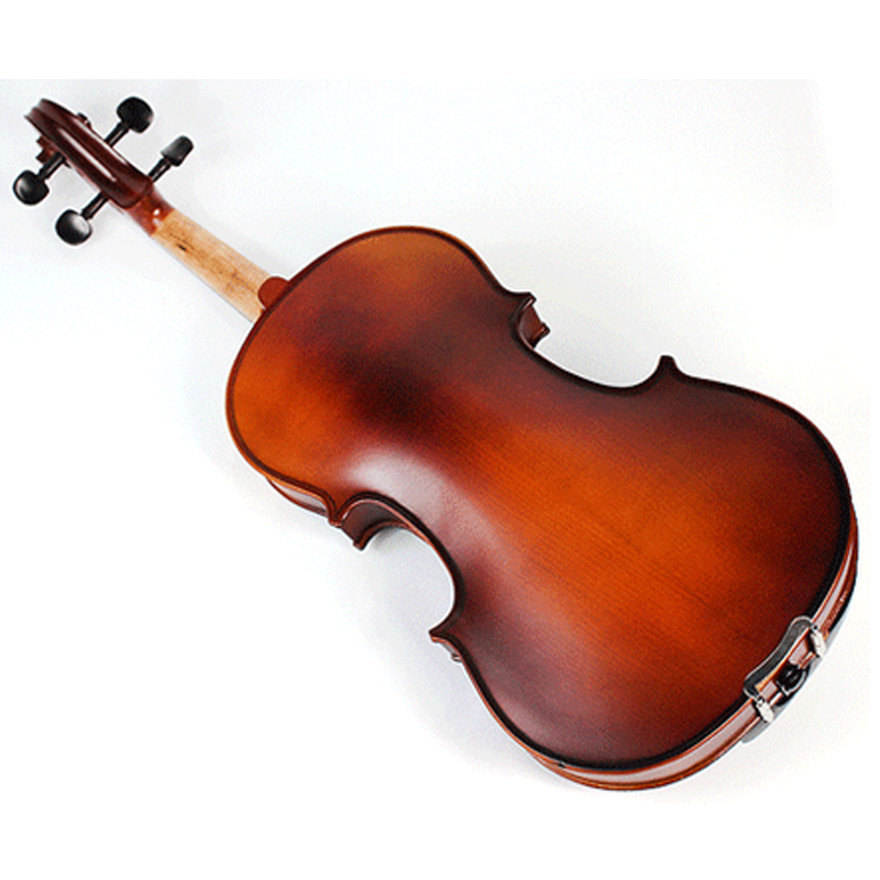 Ebony Fitting Antique Finish Solid Wood Violin